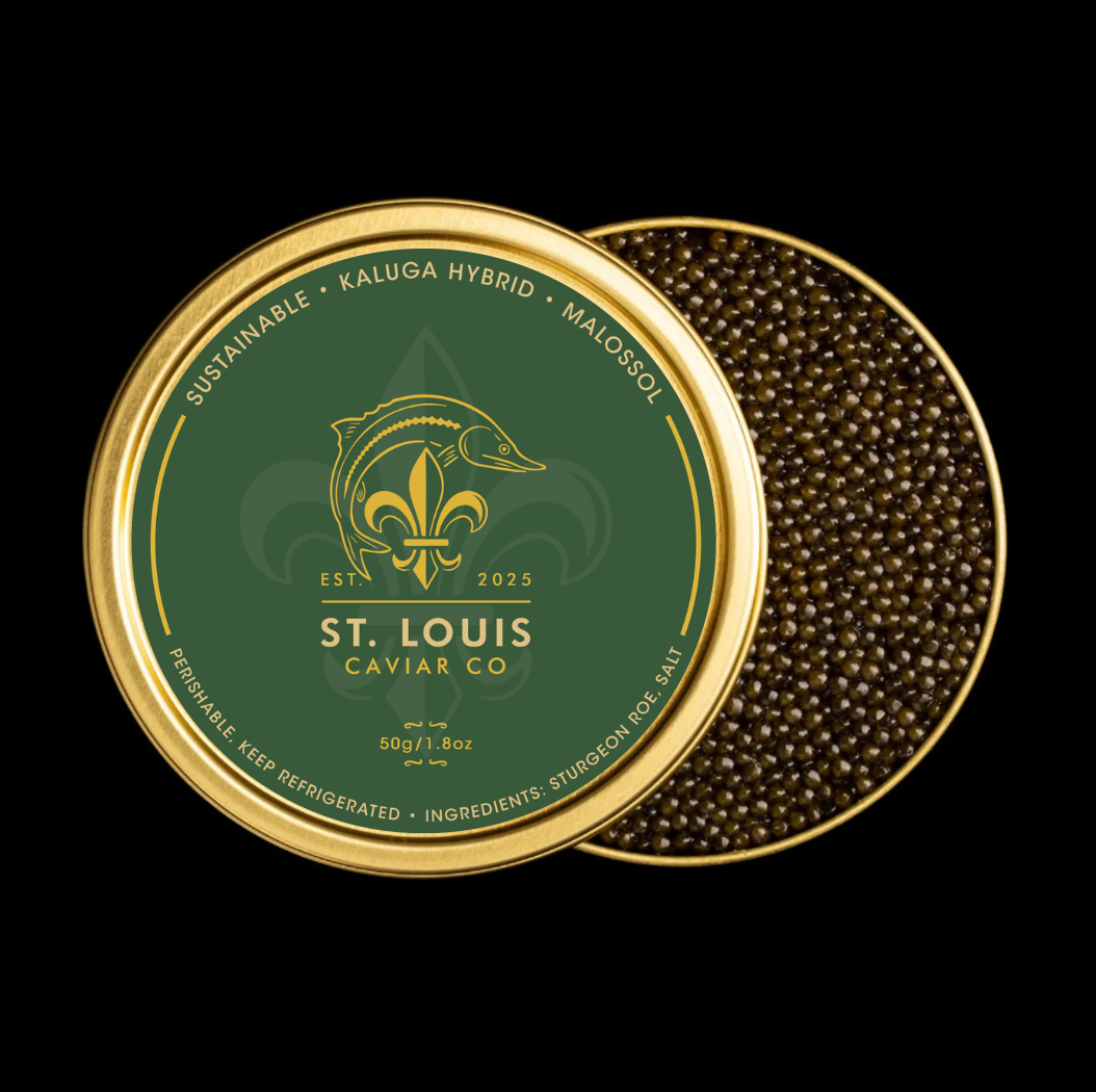 Kaluga Hybrid Caviar – St. Louis Caviar Co